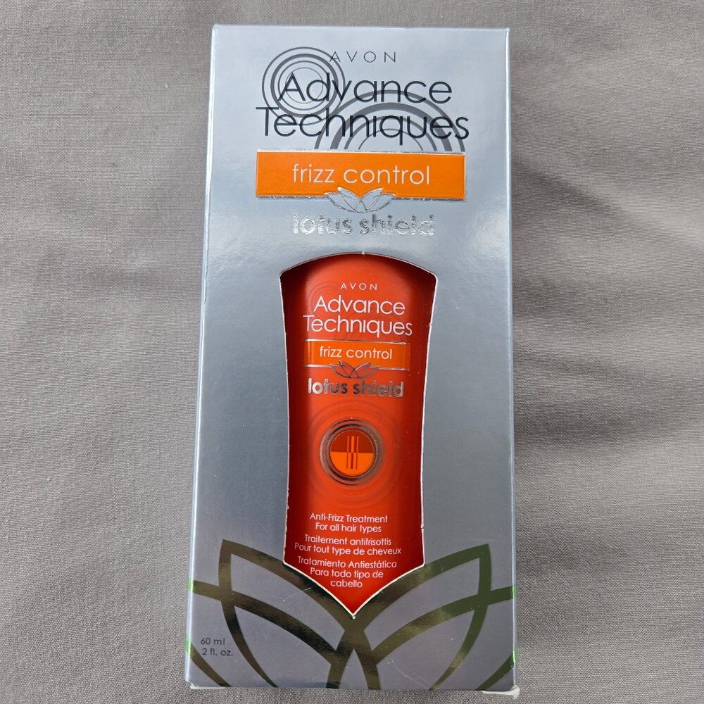 Avon Advance Techniques Frizz Control Lotus Shield 2oz/60 ml NIB